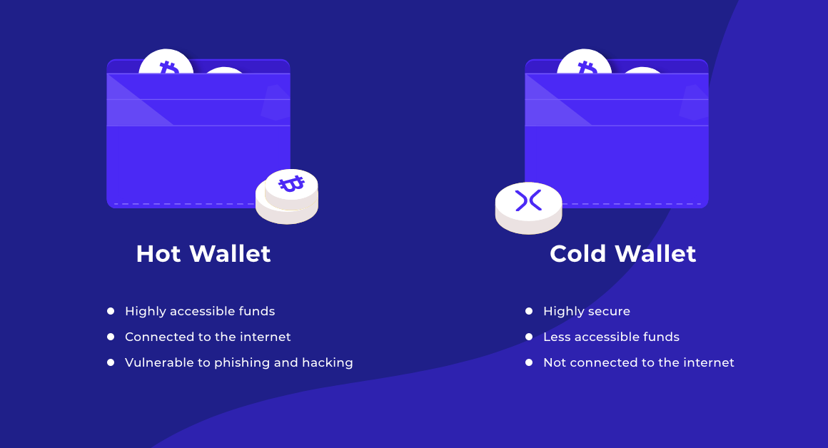 hot wallet vs cold wallet