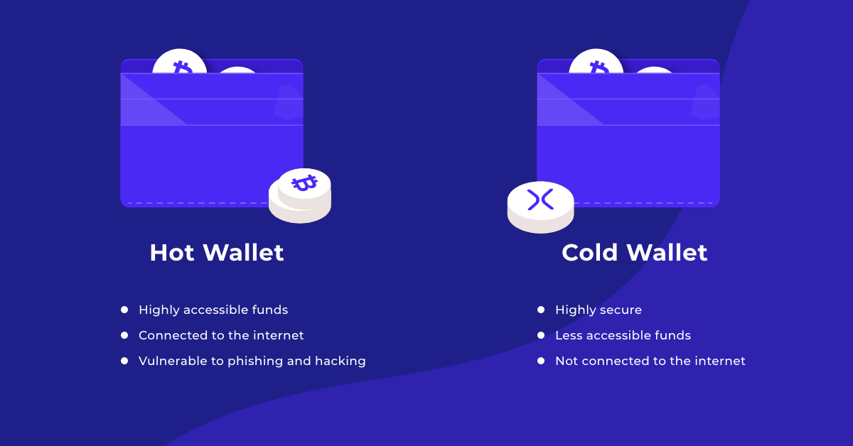 hot wallet vs cold wallet